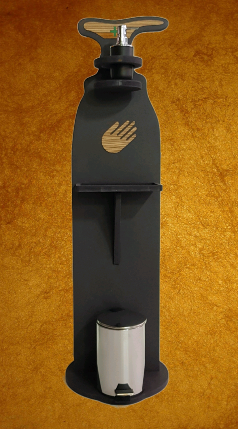 oggettando_colonnina_portadispenser_hdf colonnina portadispenser