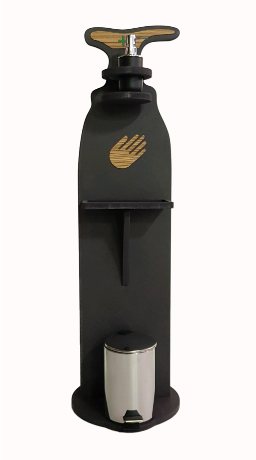 oggettando_colonnina_portadispenserc_hdf colonnina portadispenser legno