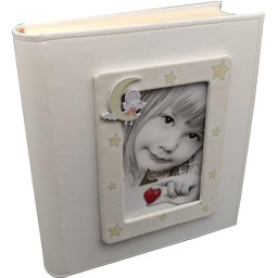 Album portafoto cornice in ecopelle con applicazioni